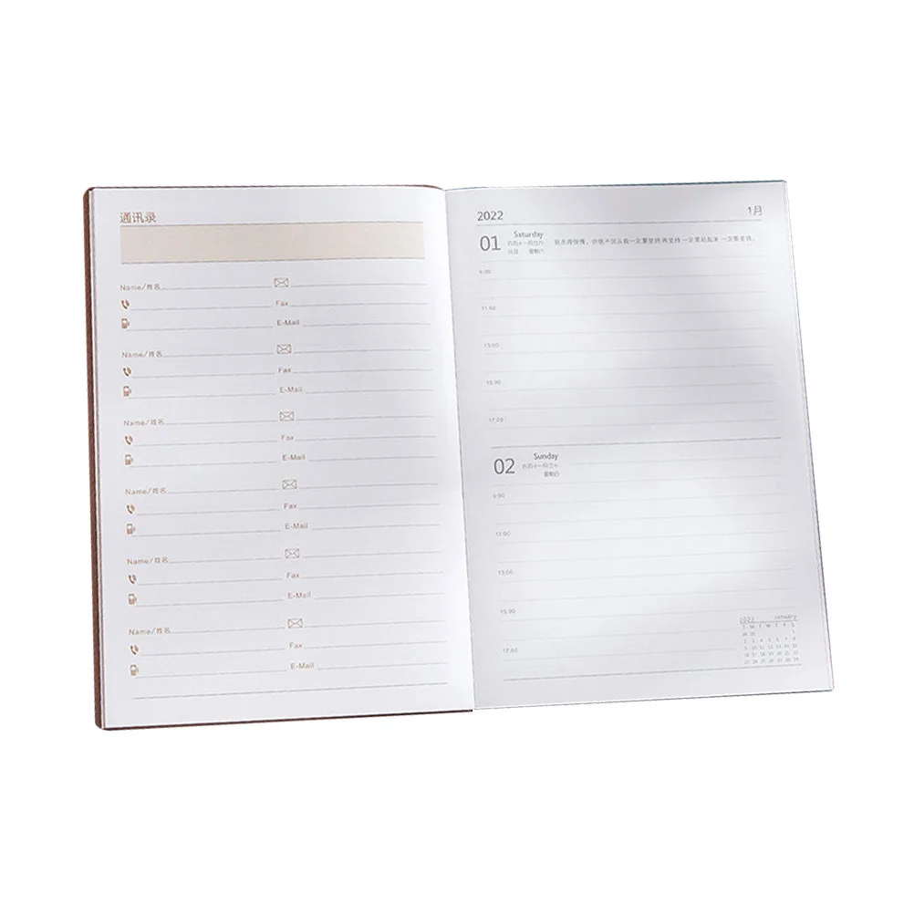 

1 Pc Planning Notepad Time Management Notepad Work Efficiency Manual for Office