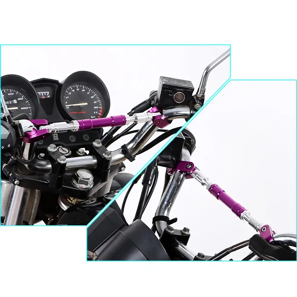 

Motorcycle Universal 22mm Handlebar Motorbike Grips Handle Bar Steering Wheel Strengthen Brace Adjustable Cross Bar Dirt Pit Bik