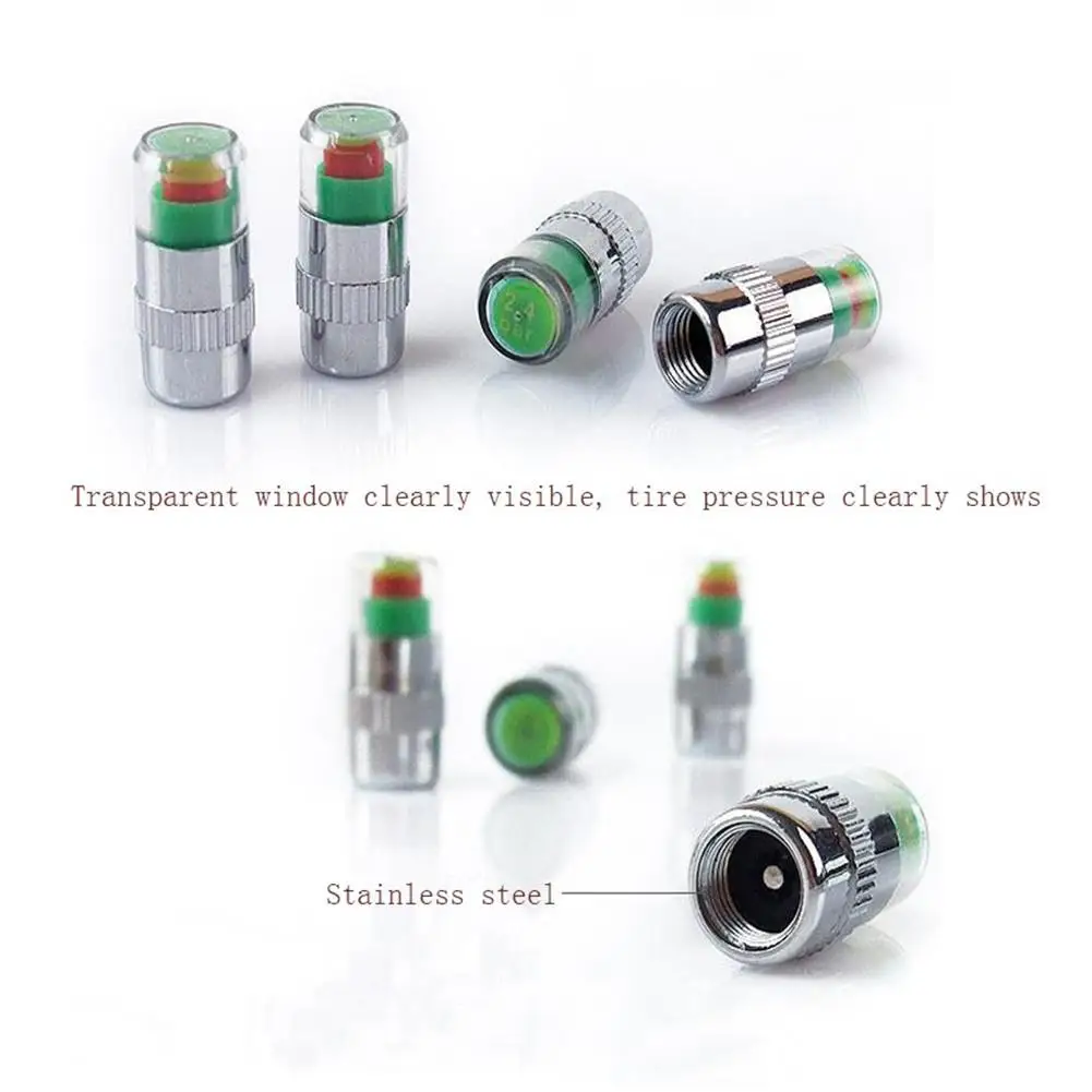 4 шт. датчик давления в шинах крышка TPMS контрольная ДАТЧИК оповещение о
