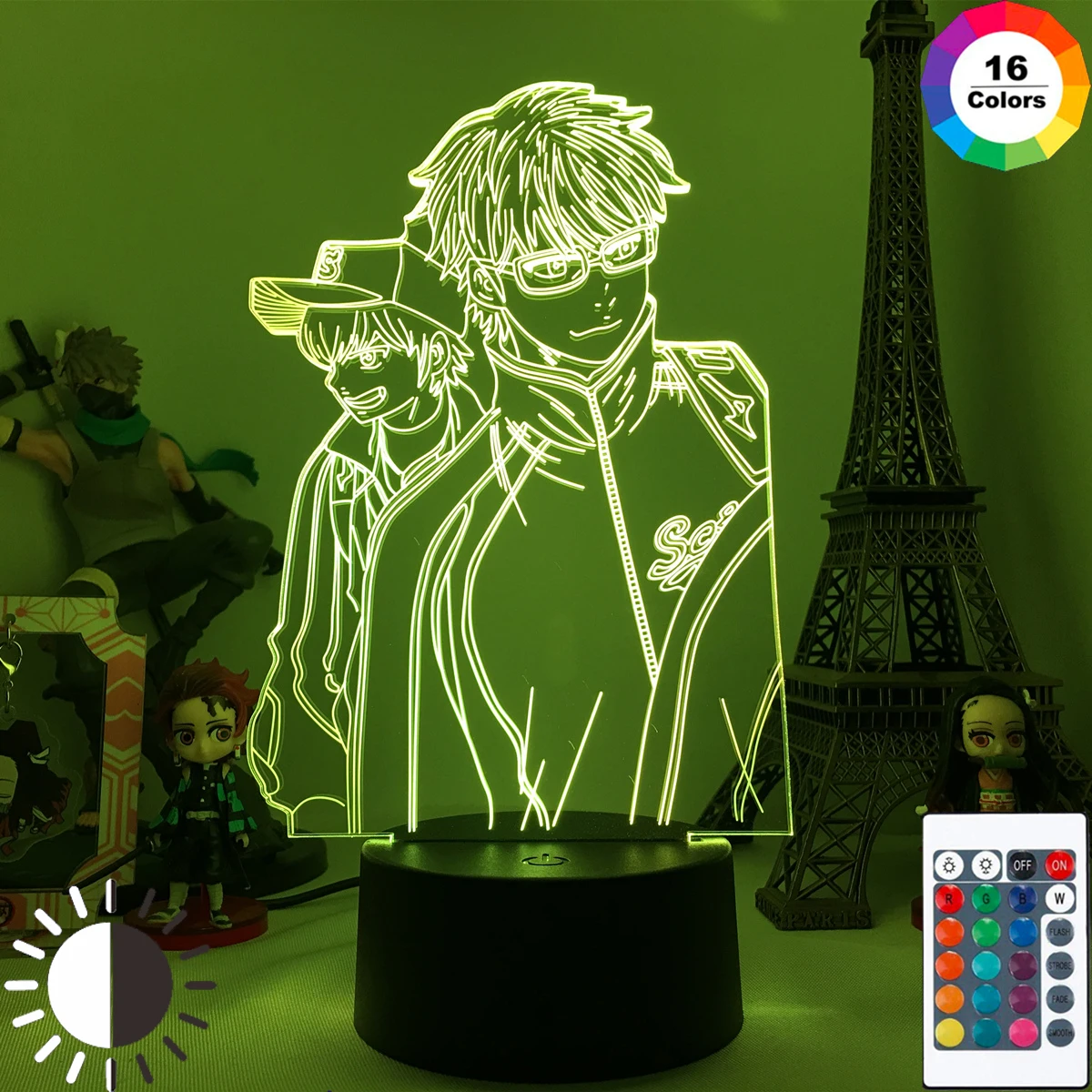 

Ace of Diamond Led Night Light for Home Bedroom Decor Manga Nightlight Anime Gift Table 3d USB Lamp Ace of Diamond Drop Shipping