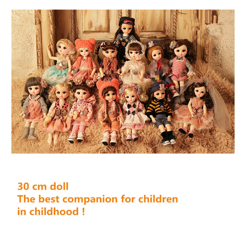 30 см BJD Кукла 16 суставов подвижная 12 дюймов модная свадебная куртка брюки Набор