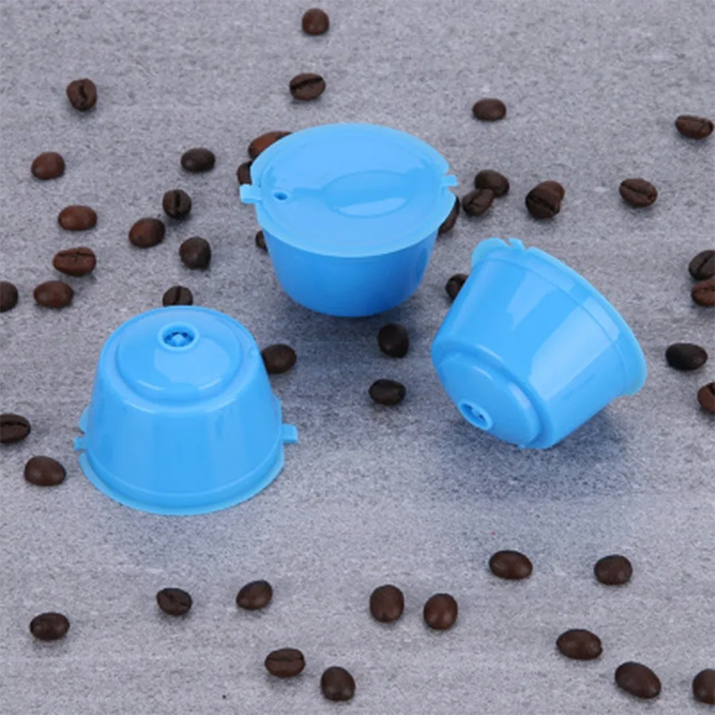 

3pc Coffee Capsule Filter Set Filter Cup And Capsule Filter Can Be Repeated Stainless Steel Micro-mesh Filter For Coffee Machine