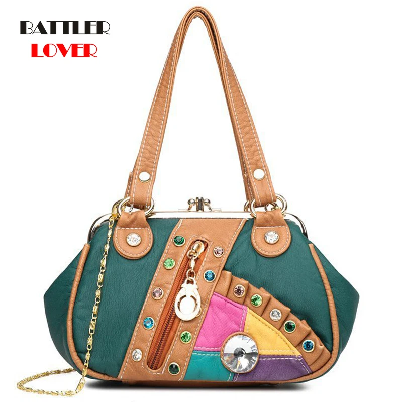 

Colorful Diamonds Shoulder Bags For Women 2021 New Trendy Beach Casual Totes Female Fashion Chains Crossbody Flaps Ladies Purses