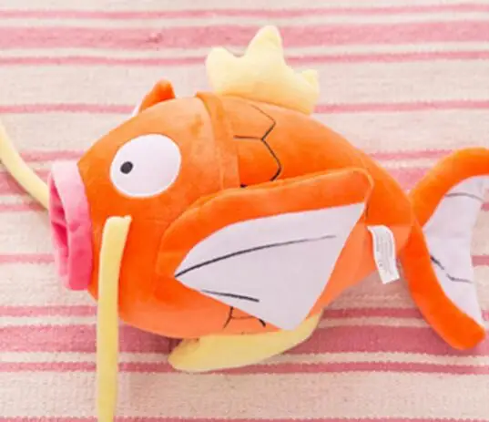 30cm Magikarp Детектива Пикачу Jigglypuff чармандер Сквиртл плюшевые игрушки мягкие милые захватные машины куклы для детей Забавный подарок - Цвет: 30cm Magikarp