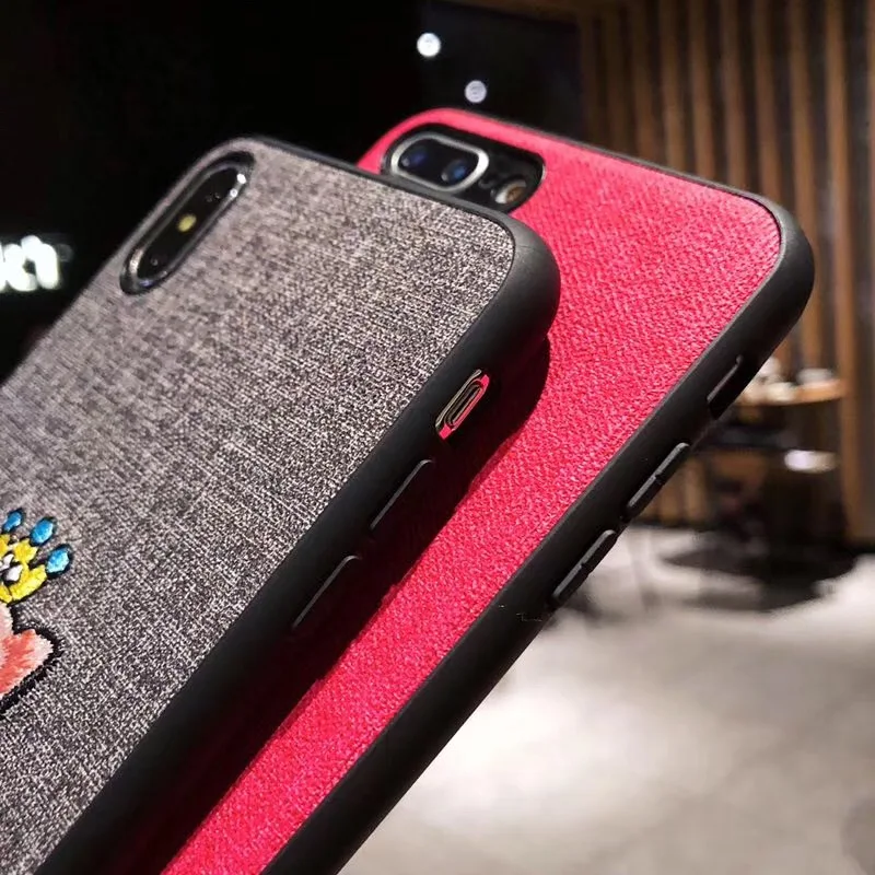 Стильный Одноцветный Чехол для мобильного телефона iphone X 7 6S 6 8 Plus винтажная