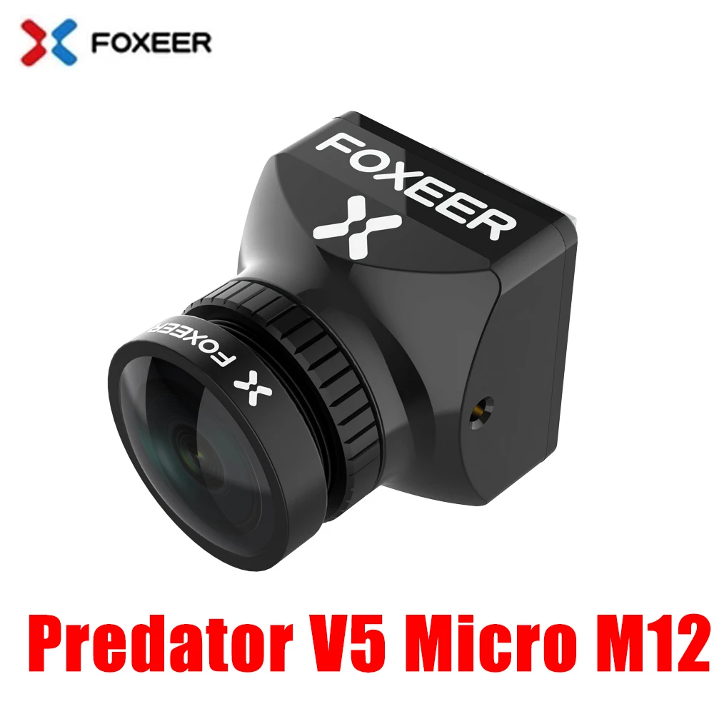 Foxeer Predator V5 Micro Полный Чехол для гоночной FPV камеры 1000TVL переключаемый Super WDR OSD 4ms