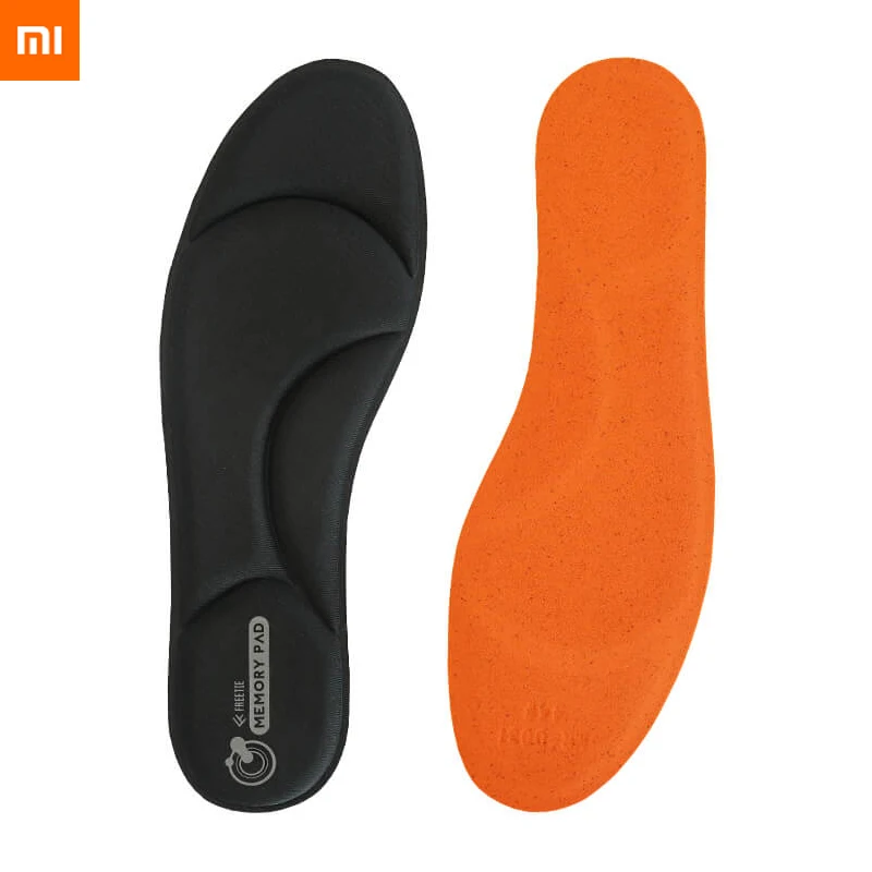 Новые xiaomi freetie Memory хлопковые мягкие амортизирующие стельки медленное восстановление удобная посадка дышащие сухие спортивные стельки