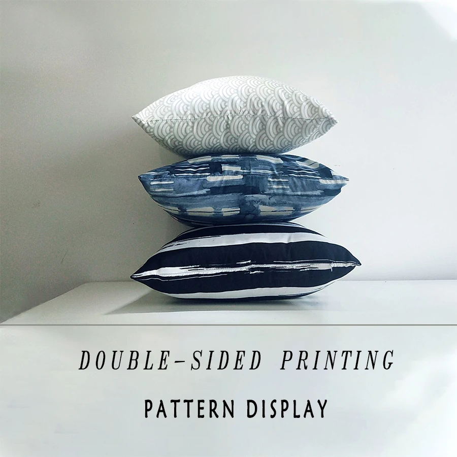 Christmas Snowflake Simple Double-sided Polyester Pillowcase Elk Pattern 1pcs Red Geometric Sofa Decorative Cushion Cover | Дом и сад