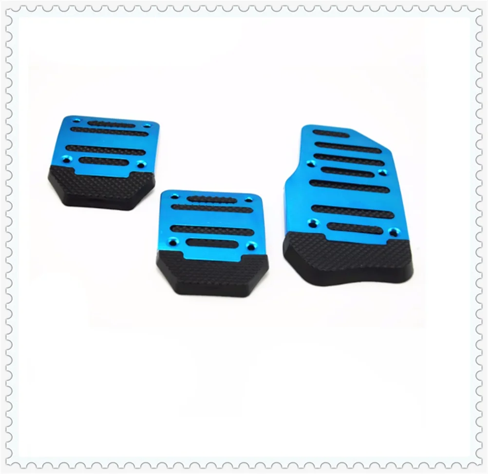 Универсальная Нескользящая Автомобильная педаль из алюминиевого сплава с