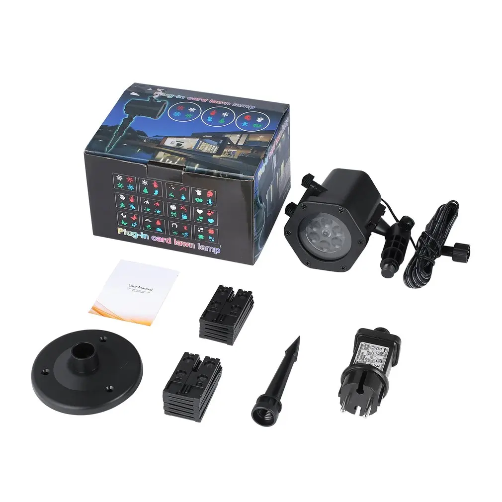 Водонепроницаемый светодиодный Ландшафтный проектор ICOCO светильник лампа для