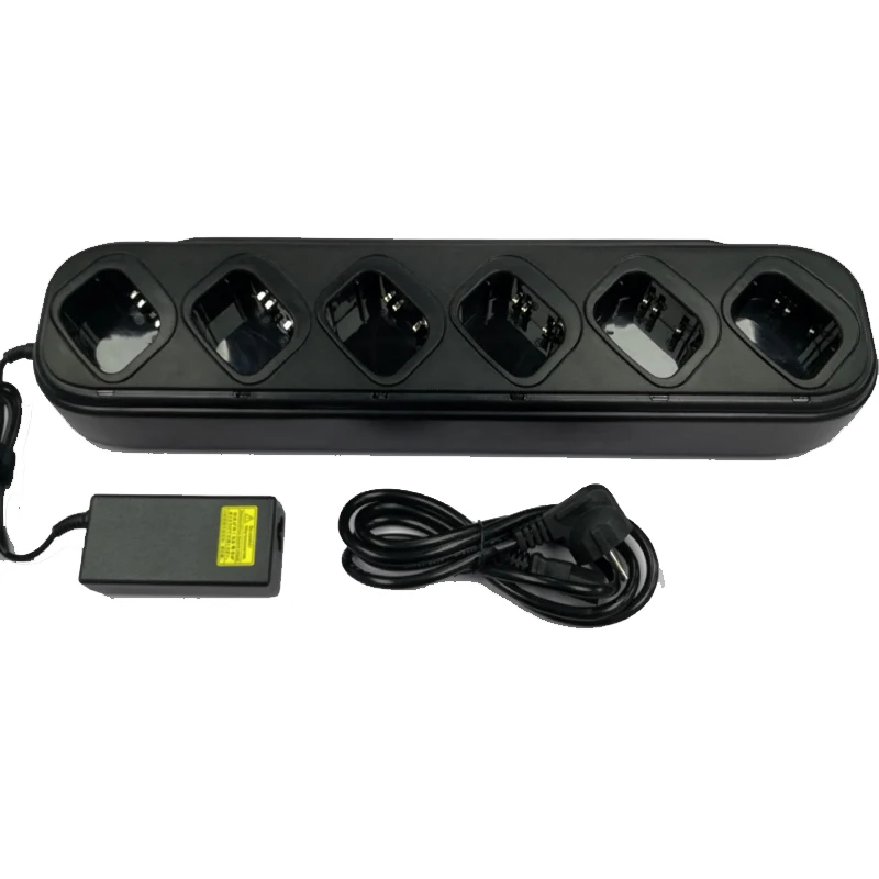 Walkie Talkie Six/6-Way Universal Rapid Multi Charger Fash Charging For Pofung BAOFENG UV-82 UV-82C UV-82L X