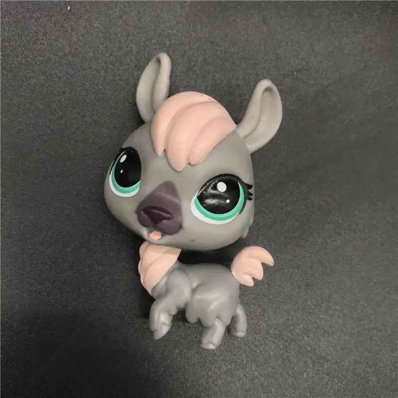 LPS фигурка игрушки фигурка животного игрушка котенок пони пуп мультфильм фильм Животное действие мини игрушка Коллекция Редкие Гламурные детские игрушки подарок - Цвет: Лиловый