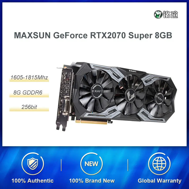 MAXSUN RTX2070 супер игровая карта 8G настольный компьютер хост шасси выделенная