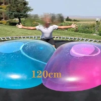 120cm size children outdoor soft air water filled wubble bubble ball blow up balloon toy fun party game great gifts wholesale