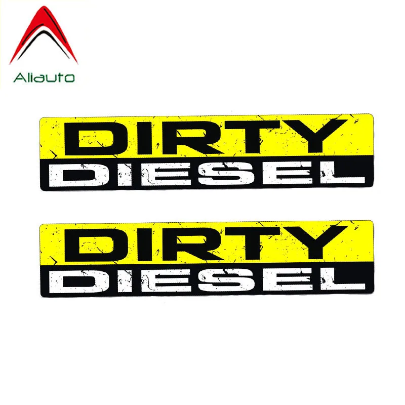 Aliauto 2 X Индивидуальные забавные автомобильные наклейки грязные наклейка из ПВХ