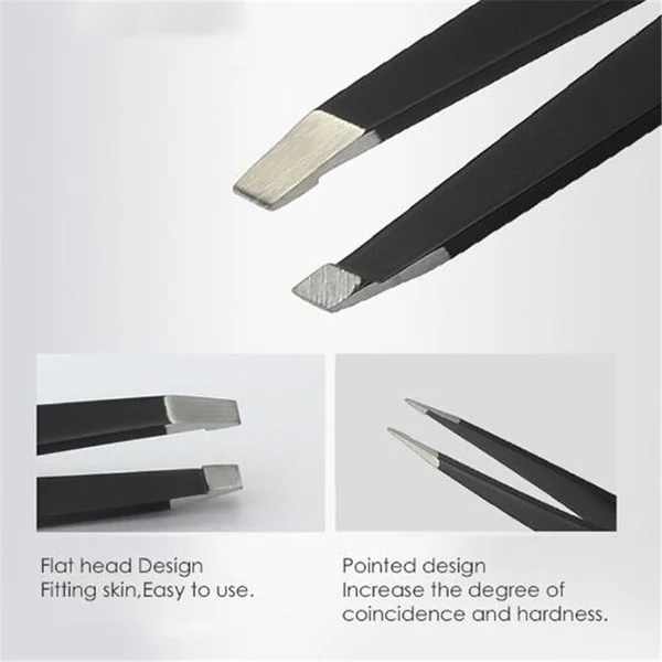 3 шт. пинцет для удаления бровей|Наборы инструментов макияжа| |