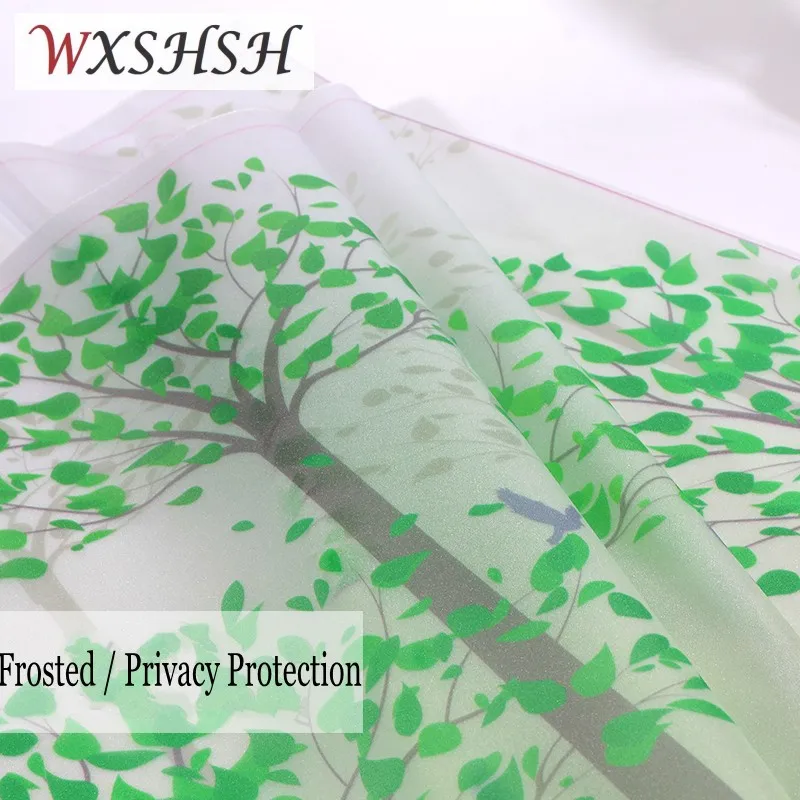 Изготовление размеров под заказ электростатическое окно пленка Декор для дома с