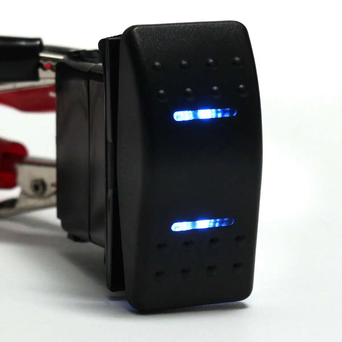 12v 24v светодиодный судовые переключатели 7 контактов DPDT ON-OFF-ON 2 Фары тумблер RV