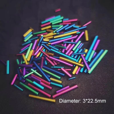 

Titan Bunte Stange Kann Ersetzen Tritium Rohr 3*22,5mm EDC DIY Werkzeug