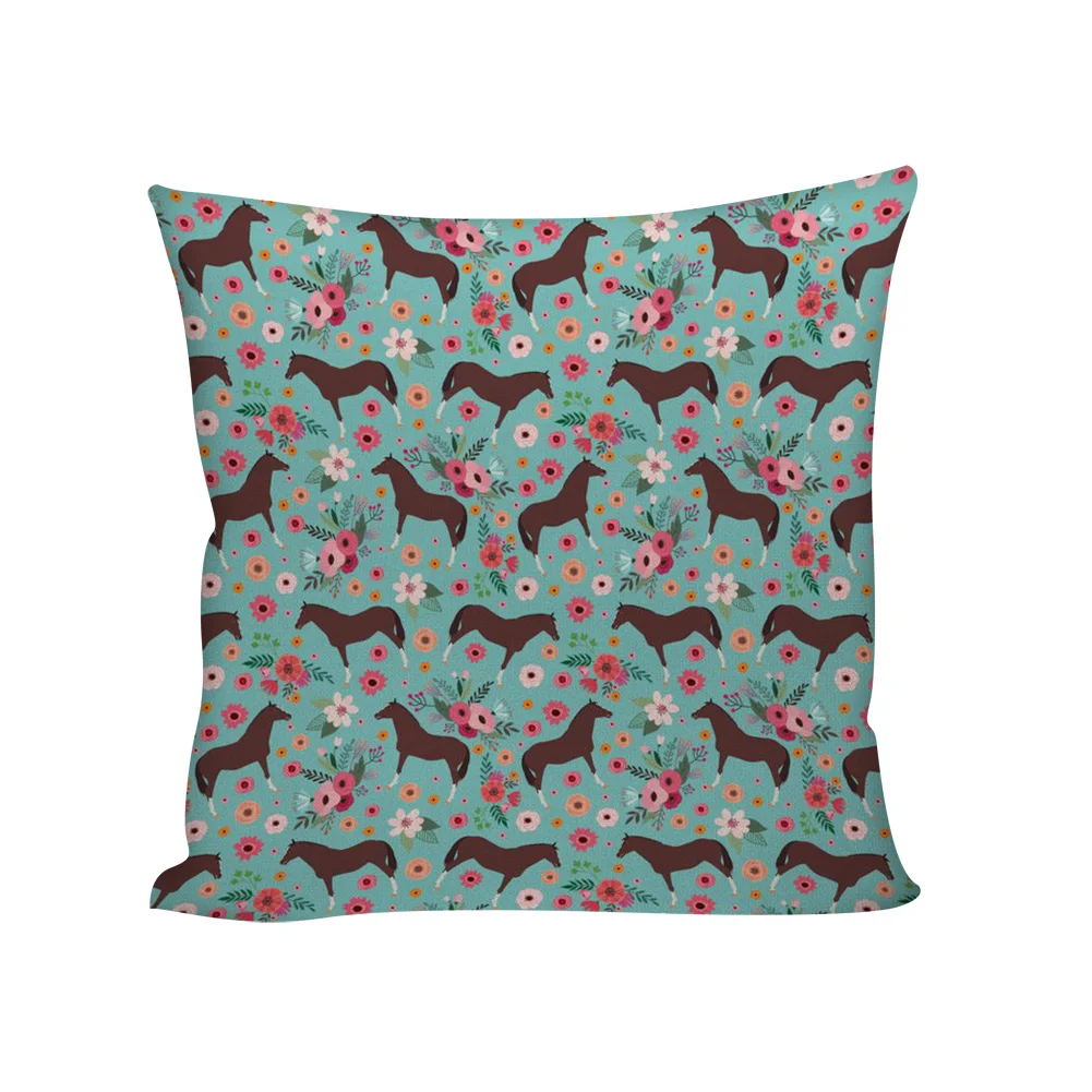 

Upetstory Quarter Horse Home Chair Sofa Soft Cushion Cover Stylish Home Pillow Case/Cover Rooms Decoration Throw Pillowcase