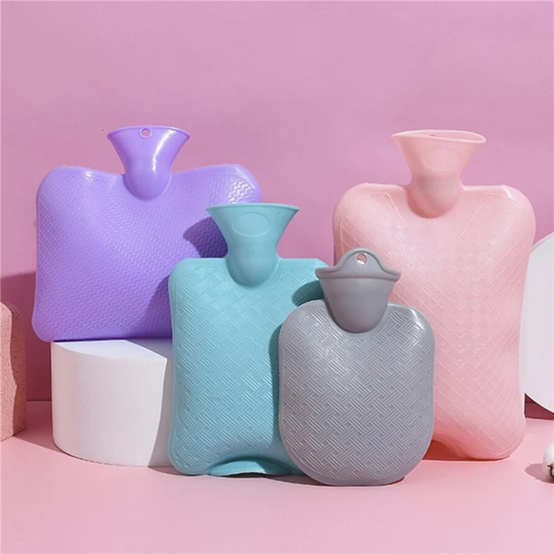 500/1000 мл бутылка для горячей воды Милая портативная морозостойкая флисовая сумка