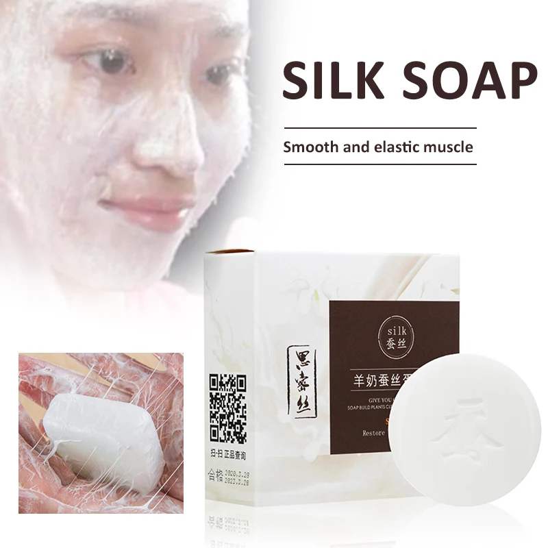 Handmade soap Removal Pimple Pore Acne Treatment Goat Milk Soap Cleaner Moisturizing Goat Milk Soap Face Care Wash Basis Soap