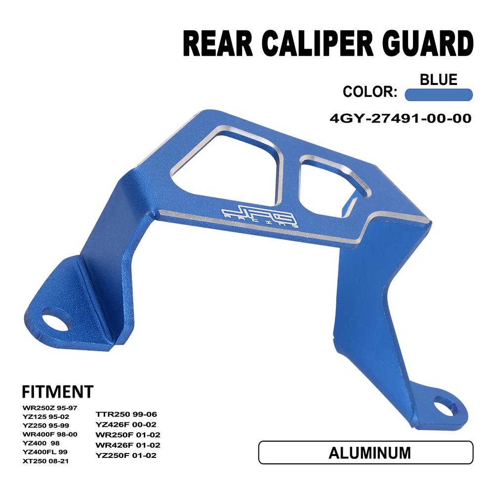 

Защита заднего тормозного суппорта мотоцикла для Yamaha WR250Z YZ125 YZ250 WR400F YZ400 WR250F XT250 YZ426F TTR250