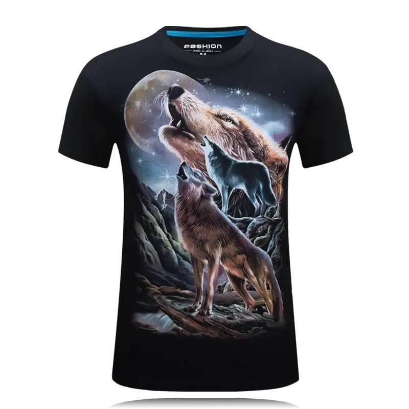 

2021 new brand T-shirt men's O-neck men's breathable short-sleeved 3D printed sports top summer fashion casual T-shirt