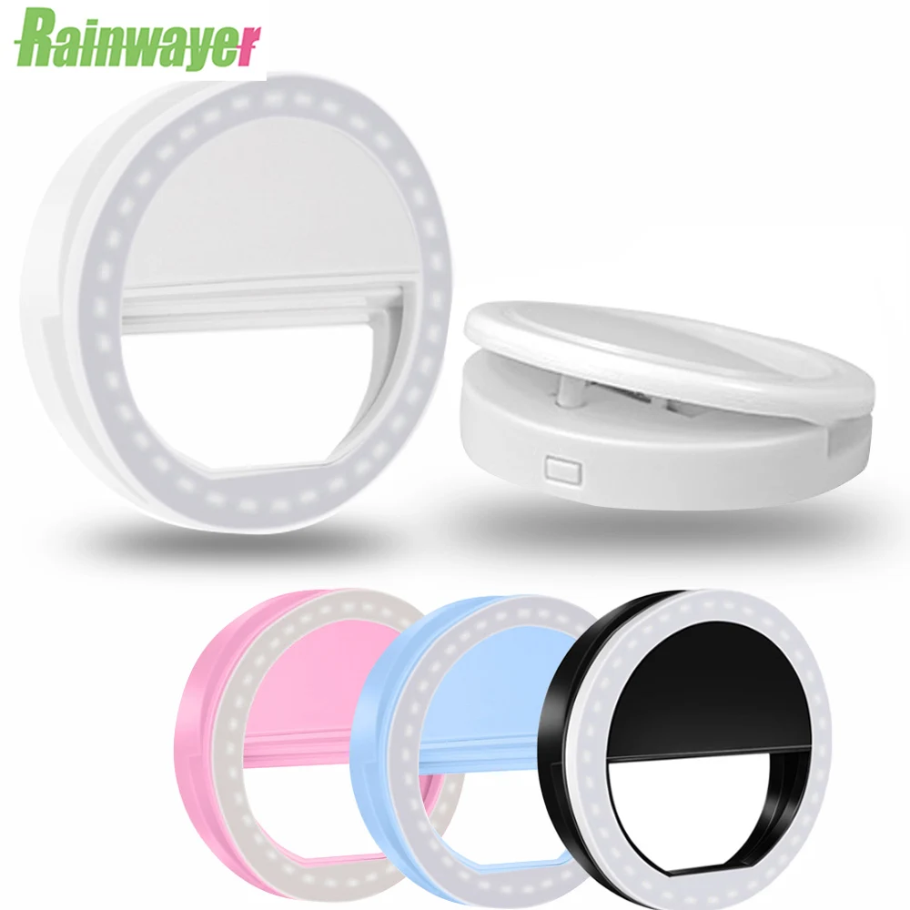 Универсальная лампа для селфи фотообъектив Samsung портативное кольцо вспышки 36