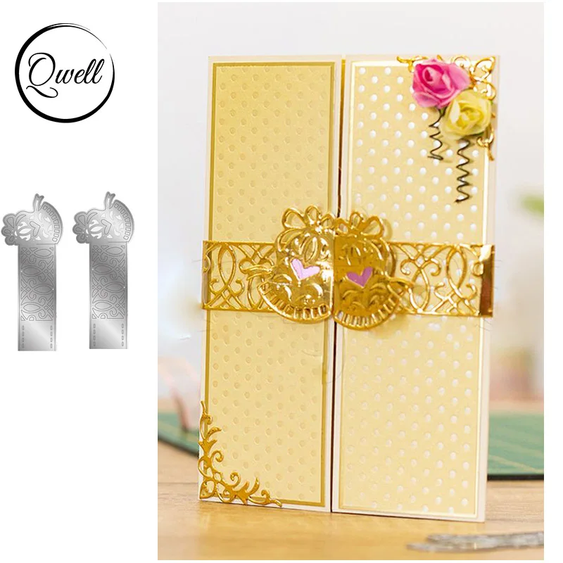 

QWELL Bell Metal Cutting Dies for Scrapbooking and Card Making Paper Embossing Craft New 2019 die cuts