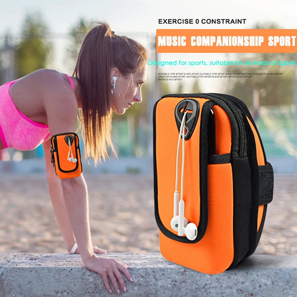 

Men's Women's Running Waist Bag Sports Waist Bag Arm Bag Fitness Sports Bag Cell phone jogging bag Running racing accessories