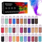 Слюдяной порошковый пигмент эпоксидная смола 32 цвета Блестящий жемчужный порошок для мыла краситель для мыла макияж тени для век