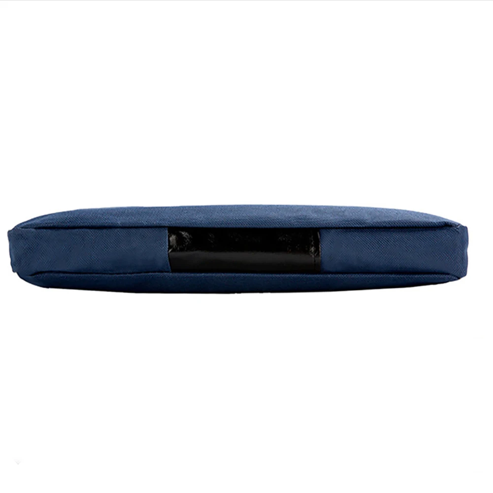 Men Women A4 Book With Handle Large Capacity Zipper Storage Organizer Travel Short Closure File Folder Canvas Document Bag