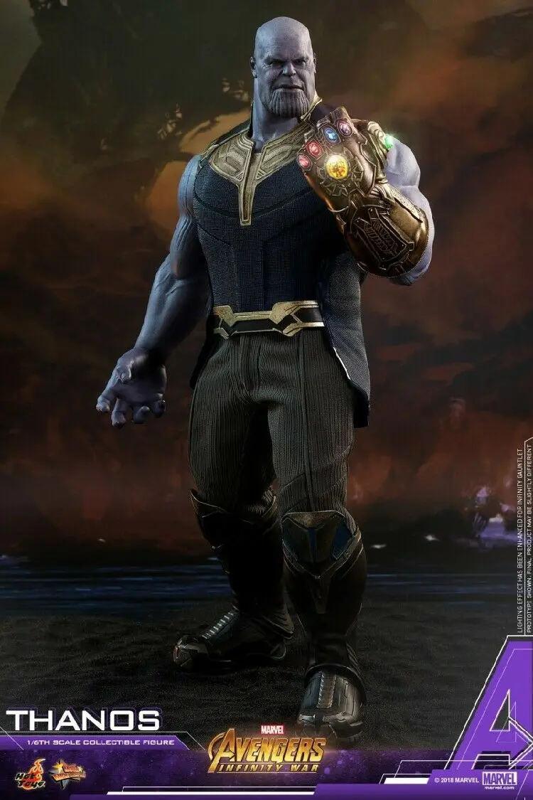 Горячие игрушки MMS479 Мстители 3 Infinity War Thanos 41 5 см 1/6 фигурка | Игрушки и хобби