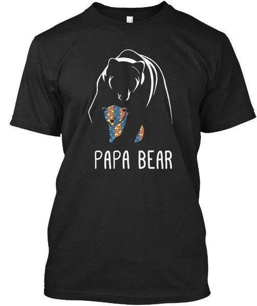 

Papa Bear Autism Awareness - Standard Unisex T-shirt