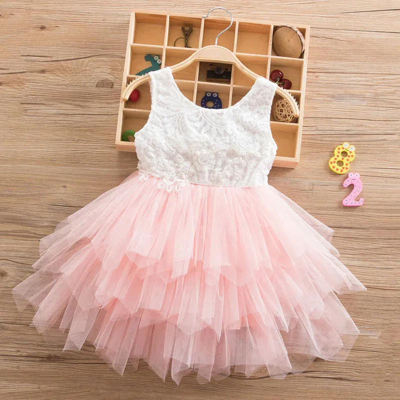 Baby Birthday Dress for Girls Cute Princess Dresses Kids Children Party 2021 Summer New 3 8 Years | Детская одежда и обувь