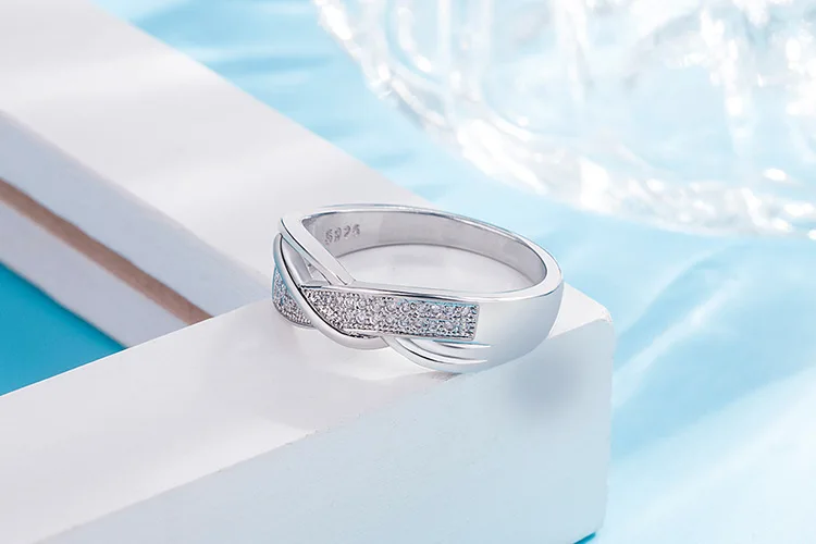Kemstone Creatived Engagemnet кольцо медь золото посеребренное кольцо для женщин ювелирные изделия подарок