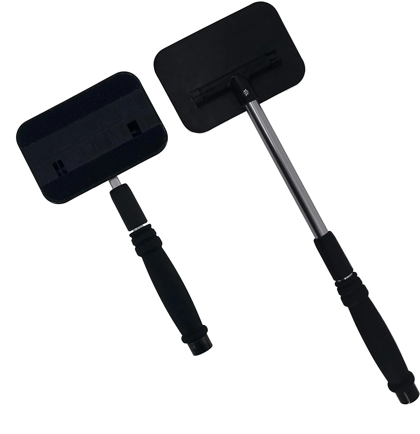 

Car Windshield Glass Cleaning Tool Extendable Aluminum Handle w/Microfiber Covers