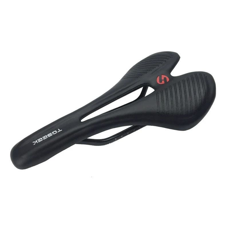 

Carbon Fiber Bicycle Saddle Ergonomic Design Super Light MTB Road Bike Leather Cushion Bicycle DIY Accessories