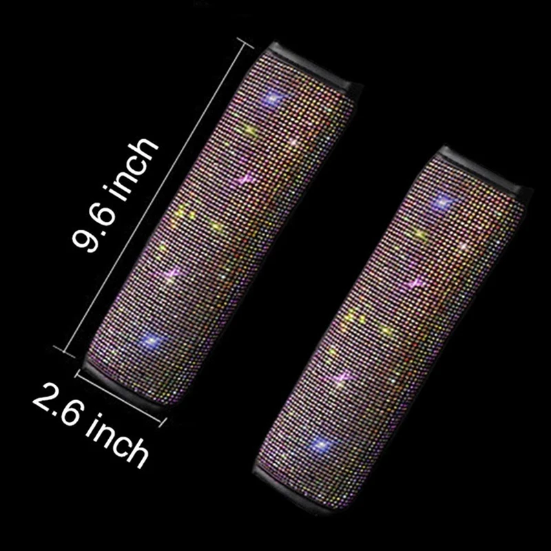 Стразы плечевые накладки для автомобильного ремня безопасности