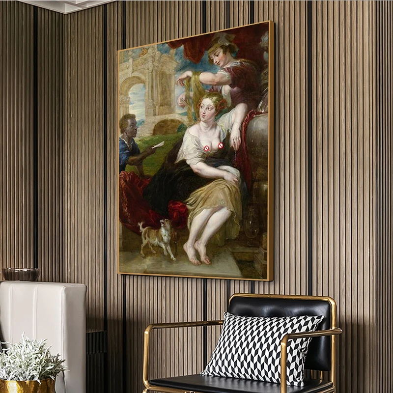 

Religious Belief Peter Paul Rubens Art Painting Posters and Prints on The Wall Vintage Decoration Pictures of The Living Room
