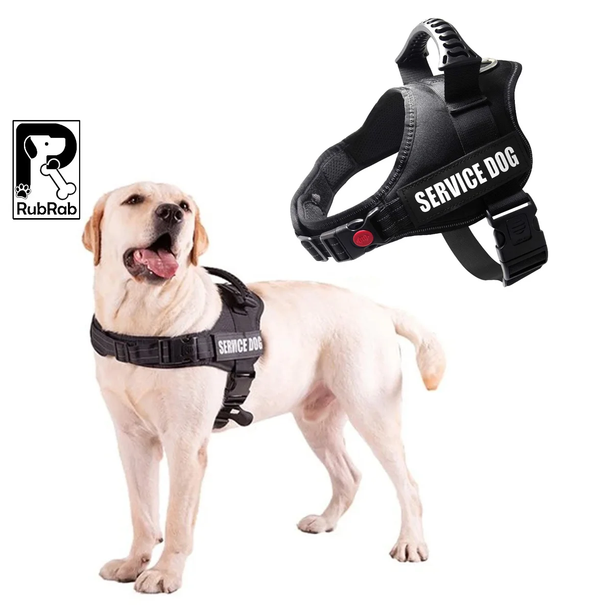 Светоотражающая шлейка для собак ошейник Жилет K9 регулируемый нейлоновый