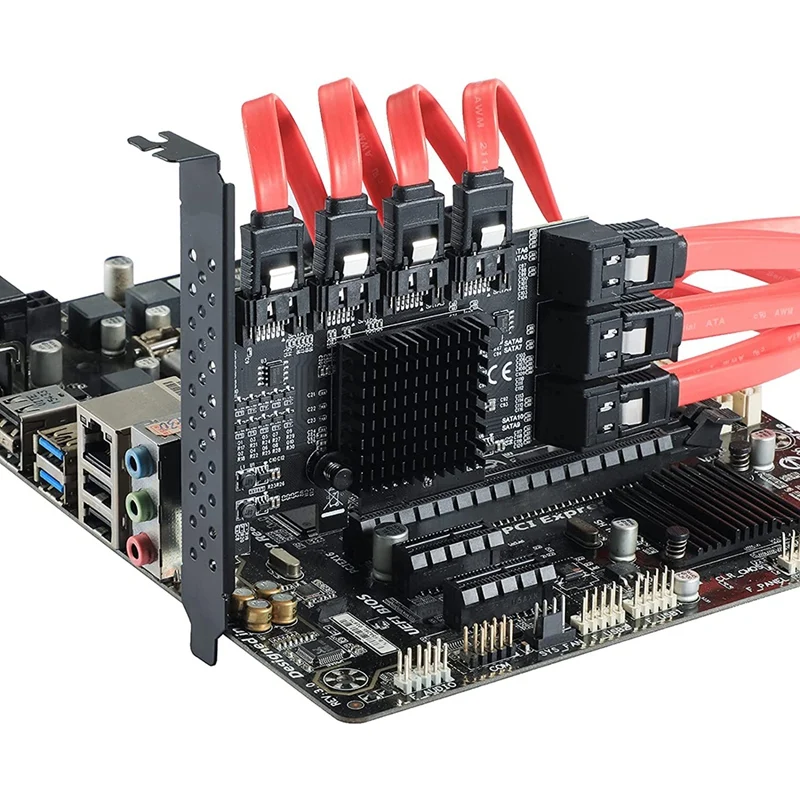 

10- PCIe SATA 10 SATA, 6 / SATA 3,0 PCIe