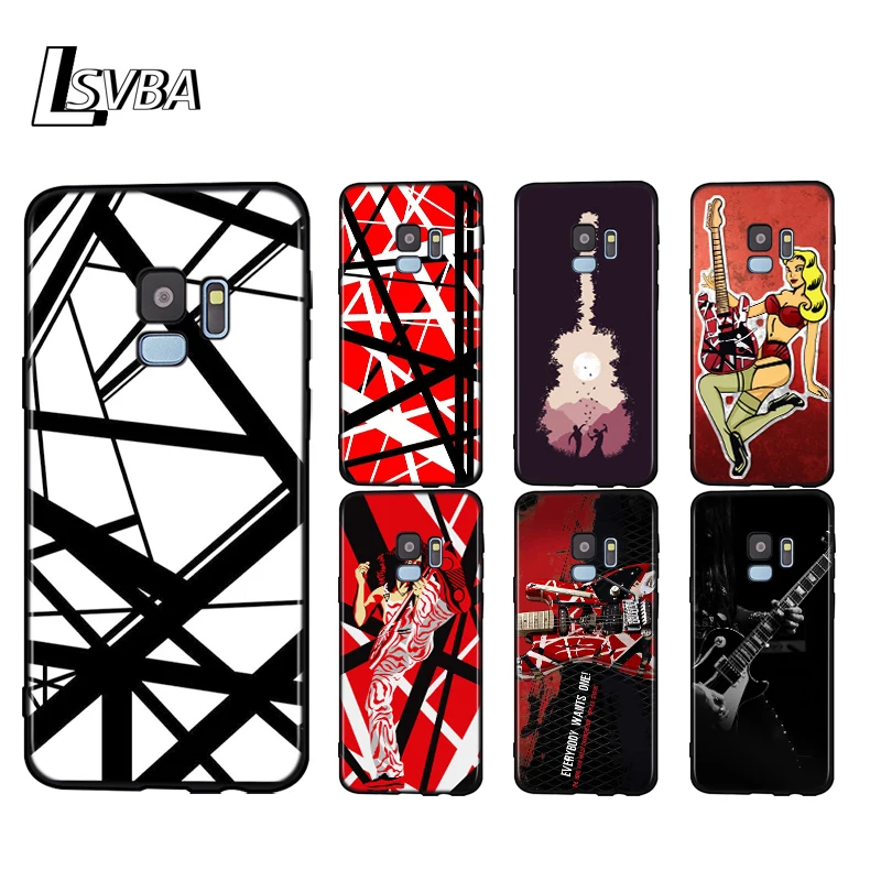 

Silicone Cover Van Halen Graphic Guitar For Samsung Galaxy A9 A8 A7 A6 A6S A8S Plus A5 A3 Star 2018 2017 2016 Phone Case