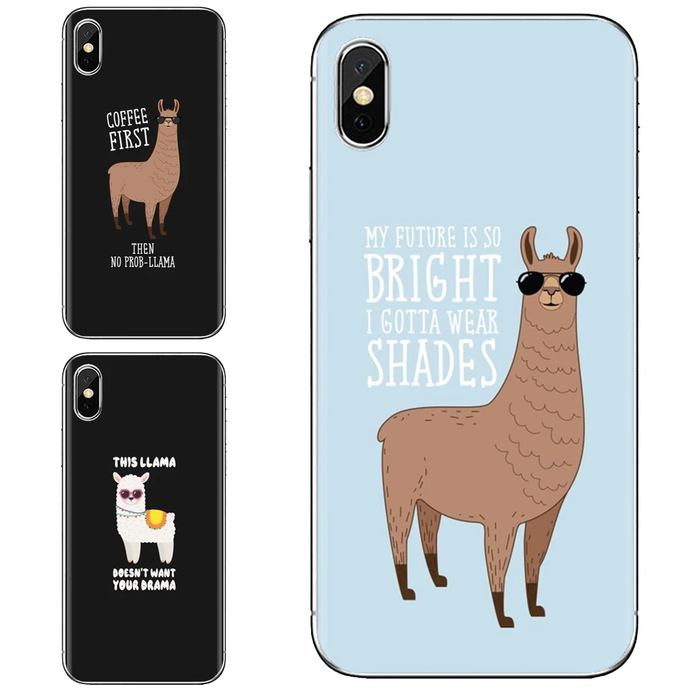 Для iPod Touch для iPhone 11 Pro 4 4S 5 5S SE 5C 6 6S 7 8 X XR XS Plus Max No Prob-лама мраморный модный