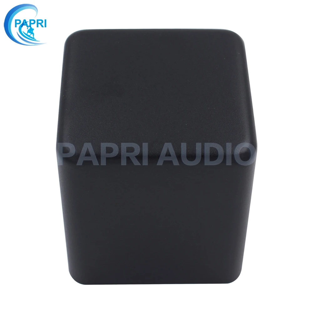 

PAPRI 1PCS 107*107*115mm Black Metal DIY Transformer Cover Case Box Protect Cover Enclosure For HIFI Audio Tube Amplifier