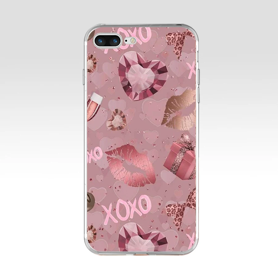 365fg gold rose love heart soft tpu silicone cover case for apple iphone5 5s se 6 6s 7 8 plus x xr xs max free global shipping