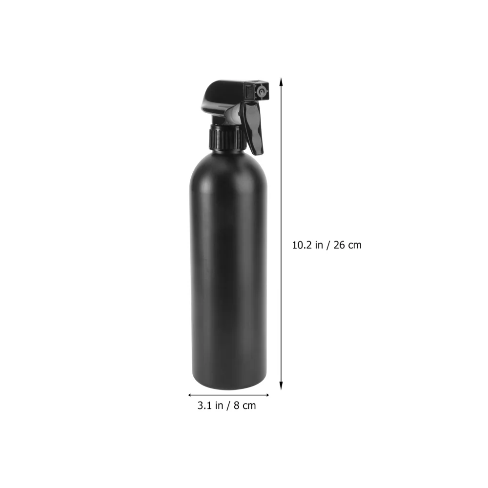 

4PCS 500ML Empty Spray Bottles Portable Automobile Supplies Creative Round Shoulder Bottles Greasy Dirt Spray Container
