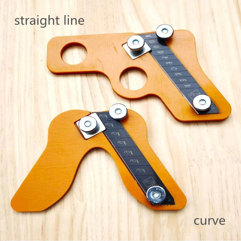 

Curve / Straight Edge Hand Trimmer Woodworking Tools Manual Cutter Tool with Replaceable Blade Edge Trimming Machine