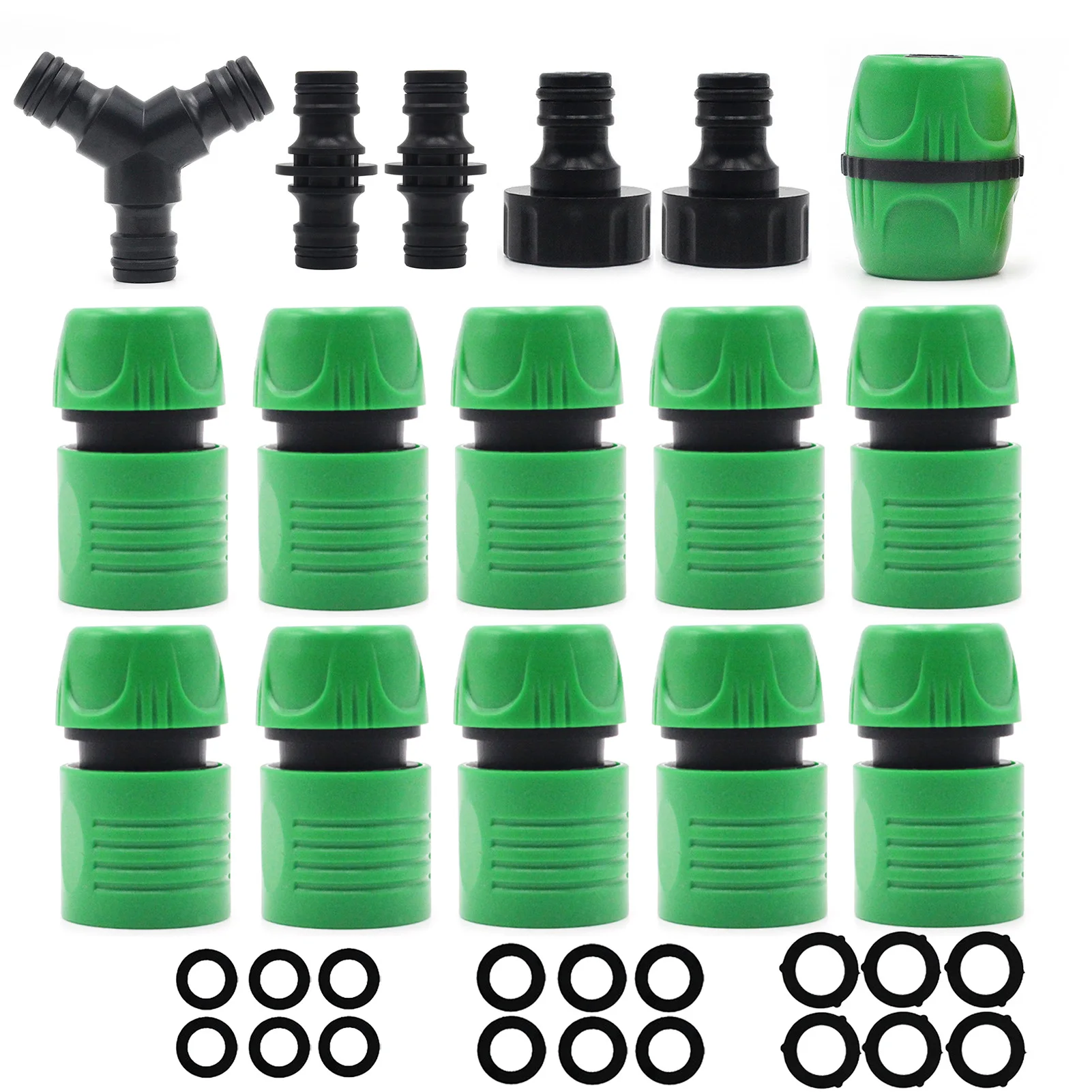 

16Pcs 1/2inch Garden Quick Connect Set Garden Watering Hose Connector Gardening Tools And Equipment Agriculture Tools